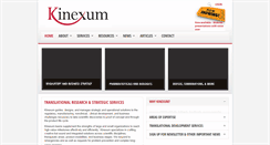 Desktop Screenshot of kinexum.com